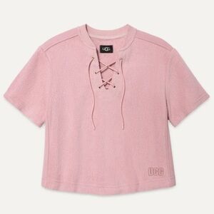 UGG Kiyah Mixed Short Sleeve Top